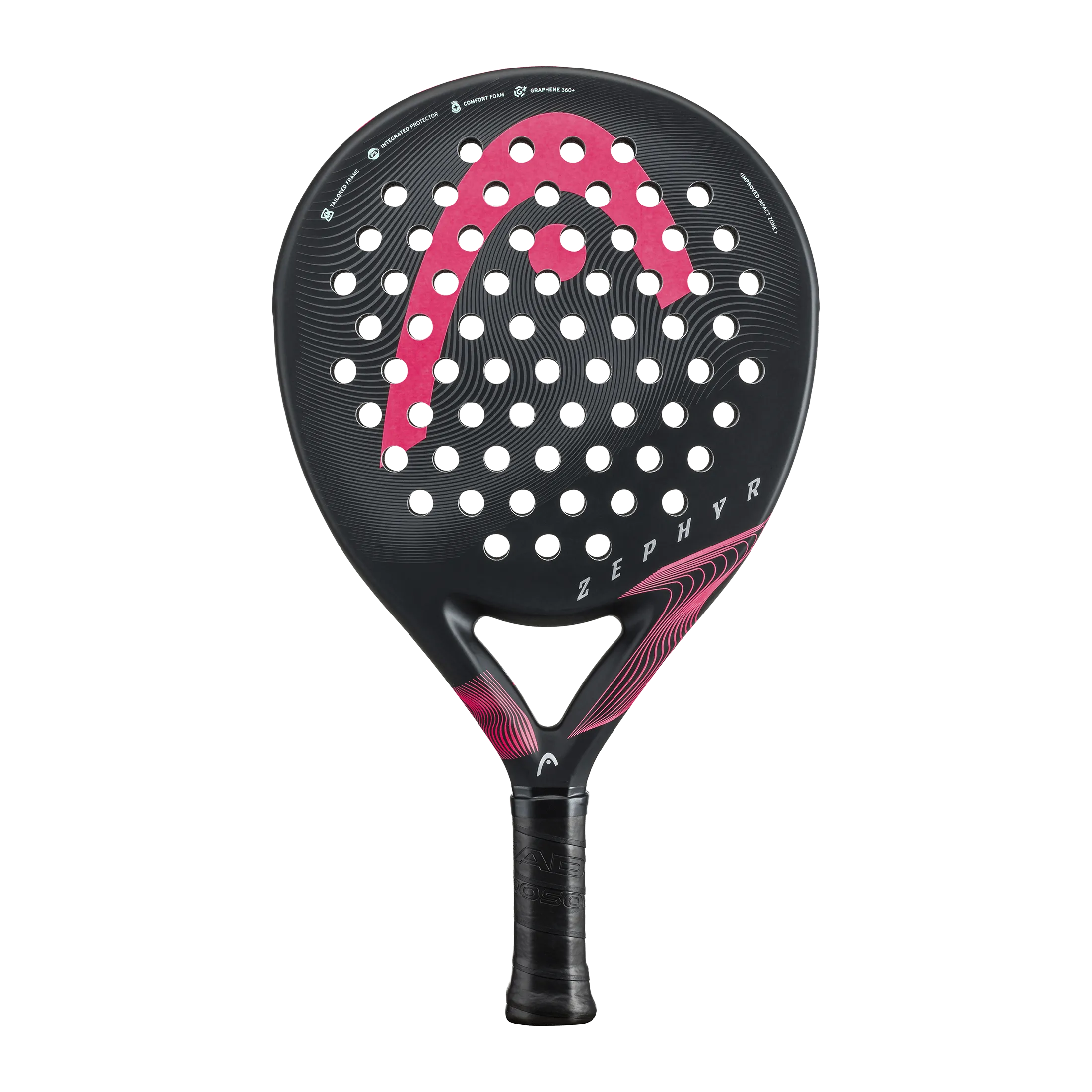 Head Zephyr 2023 Black/pink