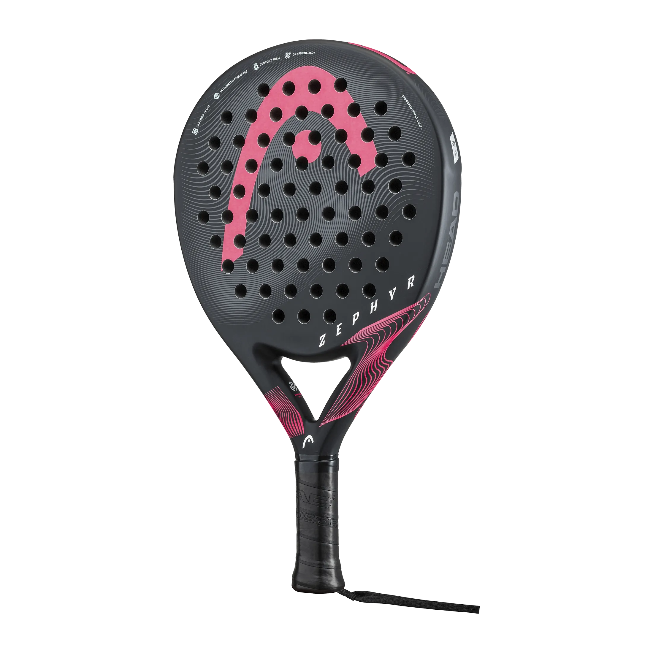 Head Zephyr 2023 Black/pink