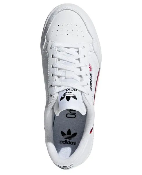 zapatilla adidas continental j blanco niñ@