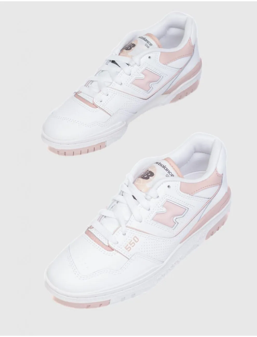 Zapatilla New Balance Bbw550 Blanco/rosa